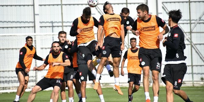 Konyaspor, Başakşehir maçı hazırlıklarını sürdürdü