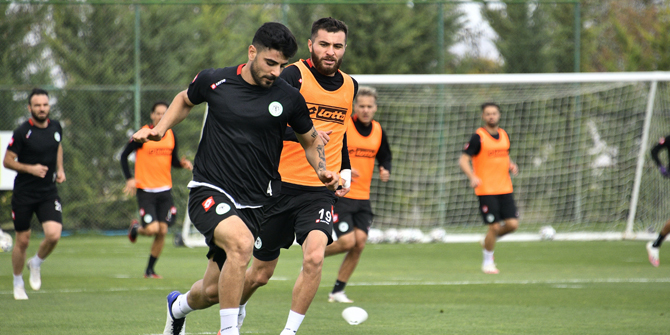 Konyaspor taktik çalıştı