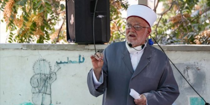 İsrail güçlerinden Mescid-i Aksa İmam Hatibi Şeyh Sabri’ye tehdit