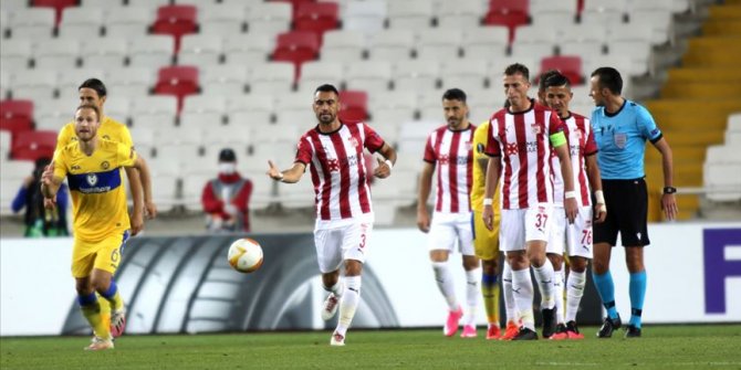 Sivasspor'un yüzü Avrupa'da gülmedi