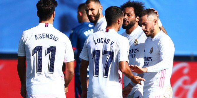 Real Madrid evinde dört köşe