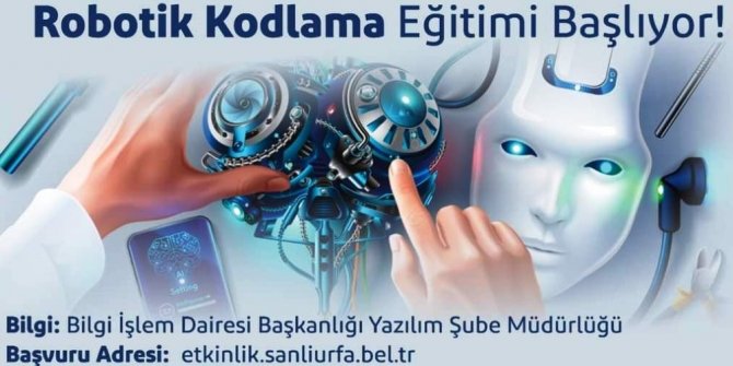 Şanlıurfa’da çocuklara robotik kodlama eğitimi