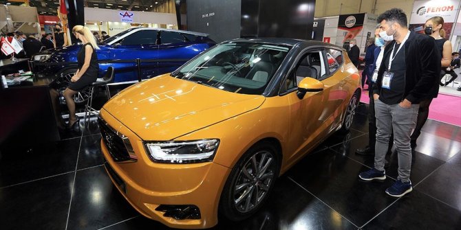 KKTC'nin yerli otomobili 'Günsel' MÜSİAD EXPO'da anavatanıyla buluştu