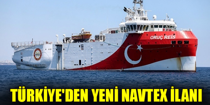 Türkiye'den yeni Navtex ilanı