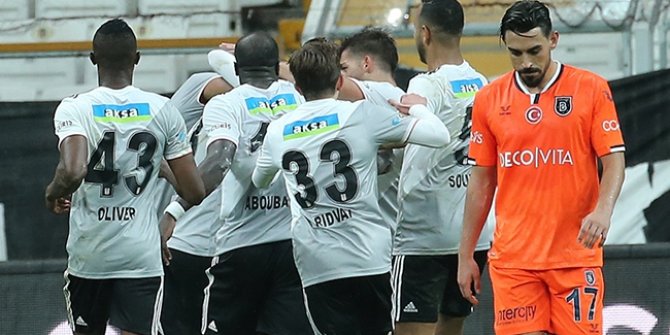 Beşiktaş Başakşehir'i 3 golle geçti