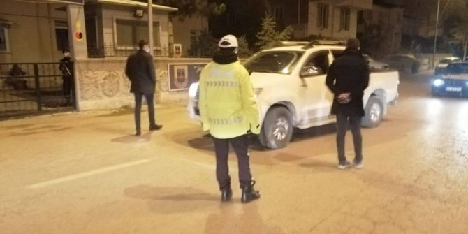 Emet’te polis ve jandarma ekiplerinden denetim