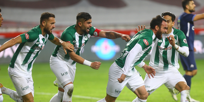 Konyaspor’un golleri Skubic ve Musa’dan