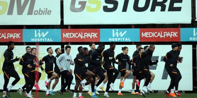 Galatasaray, Kayserispor maçı hazırlıklarını tamamladı