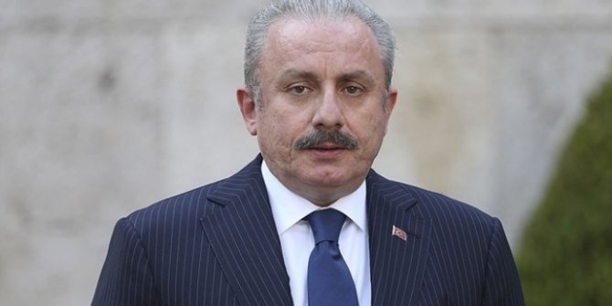 TBMM Başkanı Şentop'tan Türk gemisinin hukuk dışı aranmasına tepki