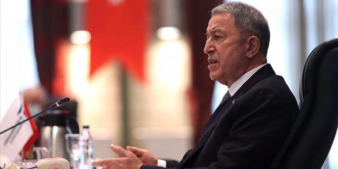 Bakan Akar: İrini Harekatı başlangıcından beri sakat doğmuş bir harekat