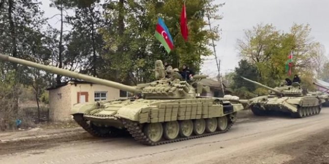Azerbaycan ordusu Kelbecer'e girdi