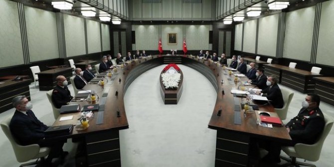 Milli Güvenlik Kurulu toplantısı sona erdi