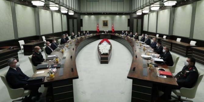 Milli Güvenlik Kurulu Bildirisi yayımlandı