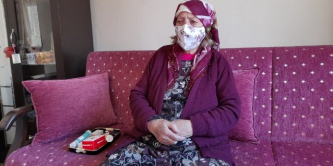 90 yaşındaki kadın koronavirüsü yendi