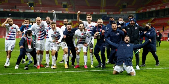 Kayserispor kupaya veda etti