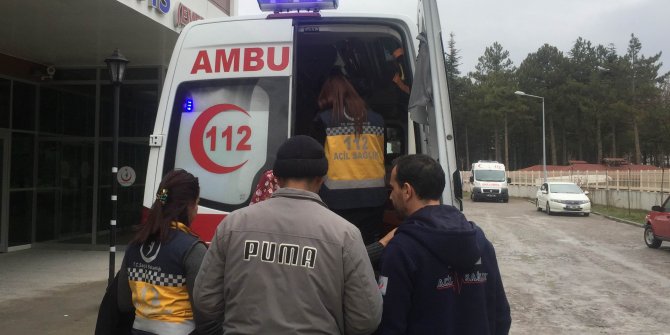 Tavanda bakım yaparken aşağıya düştü