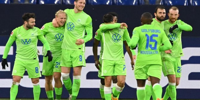 8 gollü maçta Wolfsburg 3 puanın sahibi oldu