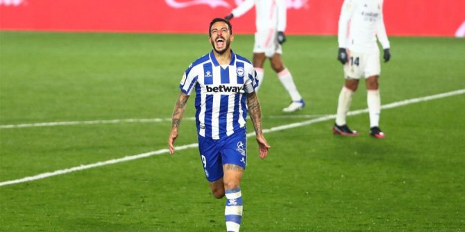 Real Madrid evinde Alaves'e kaybetti