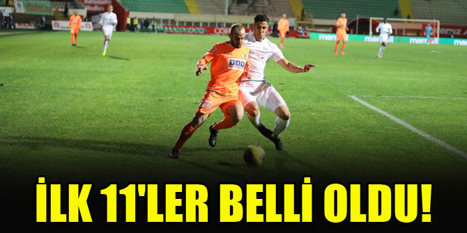 Alanyaspor - Konyaspor | İLK 11'LER