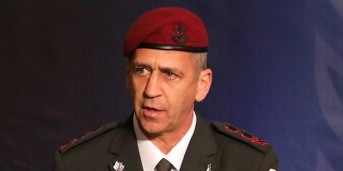 İsrail Genelkurmay Başkanı: İran'ın Suriye'ye yerleşmesine karşı hareket etmeyi sürdüreceğiz