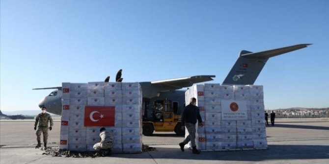 Türkiye'den Filistin'e tıbbi malzeme yardımı