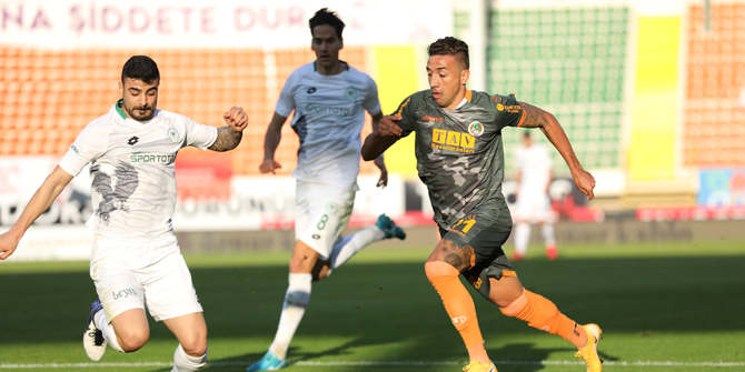 Alanyaspor, Konyaspor’u zorluyor