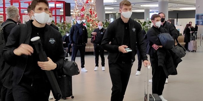 Başakşehir'in rakibi Leipzig, İstanbul'a geldi