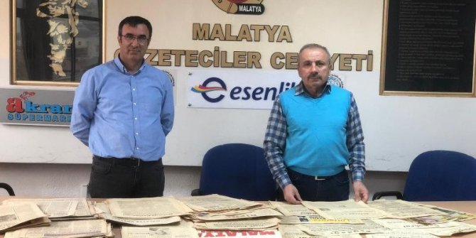 Eski başkanın arşivi Malatya’nın 20 yılına ışık tutacak