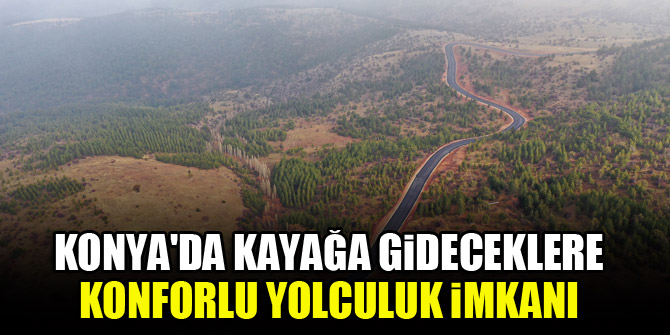 Konya'da kayağa gideceklere konforlu yolculuk imkanı