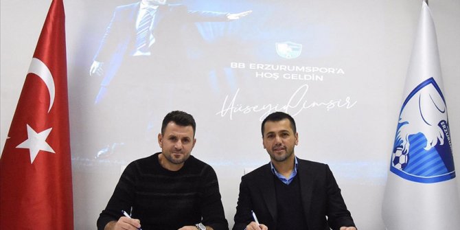 Erzurumspor, Hüseyin Çimşir ile sözleşme imzaladı