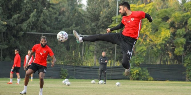 Hatayspor, Galatasaray maçının hazırlıklarını sürdürdü