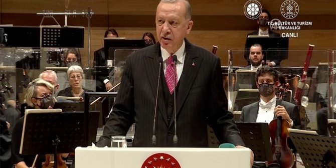 Erdogan na otvaranju zgrade Predsjedničkog simfonijskog orkestra