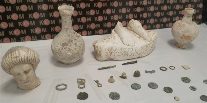 Over 820 artifacts recovered from smugglers in Turkey