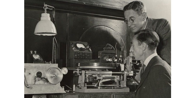 Talking machine made the first sound recording