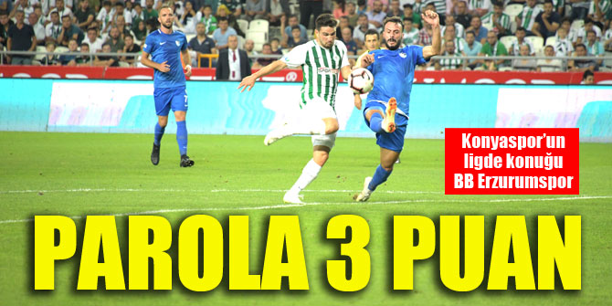 Konyaspor’un konuğu BB Erzurumspor