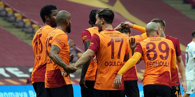 Galatasaray yenilgiyi unuttu