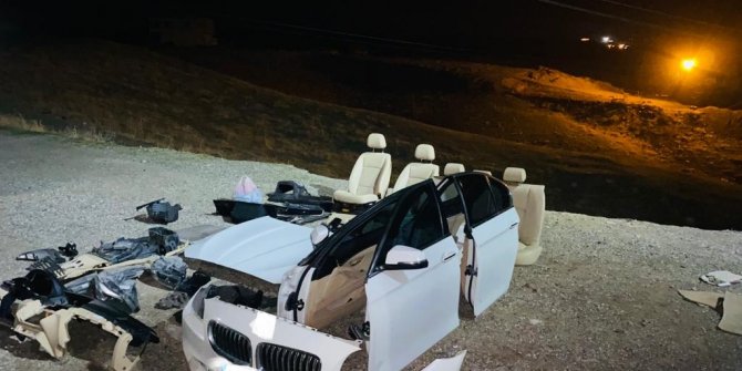 Parçalara ayırdığı hacizli aracını icra yoluyla satın alma planını jandarma bozdu