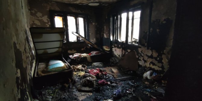 Ağrı’da yangın faciası; baba ve 2 çocuğu öldü