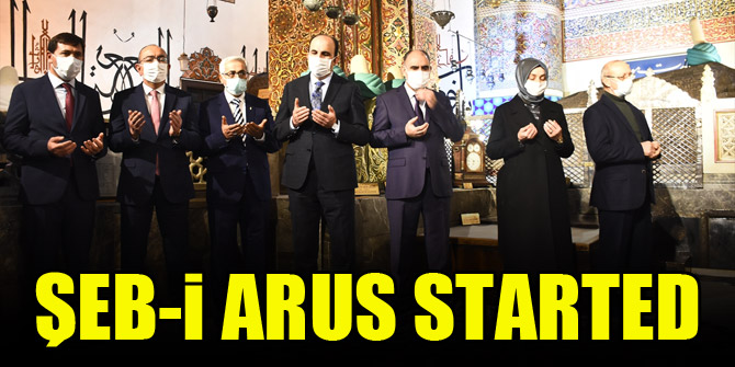 Şeb-i Arus started