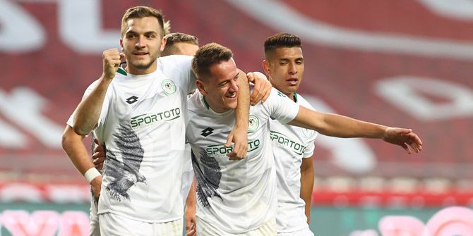 Konyaspor'dan Amir haftanın ilk 11'inde