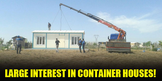 Large interest in container houses!