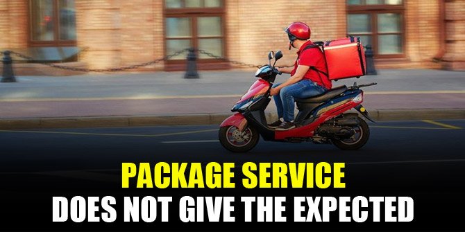 Package service does not give the expected