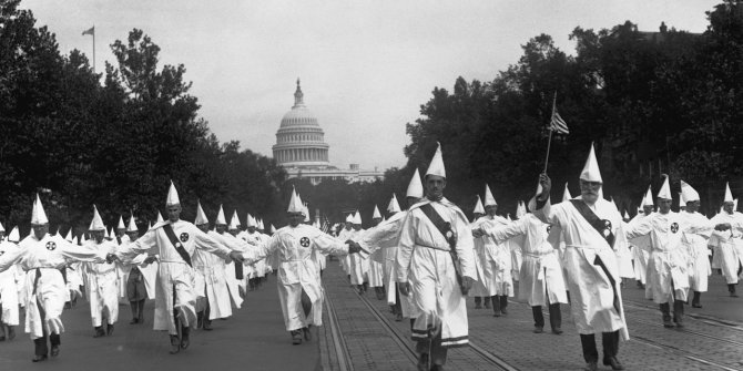 Racist organization Ku Klux Klan established in USA