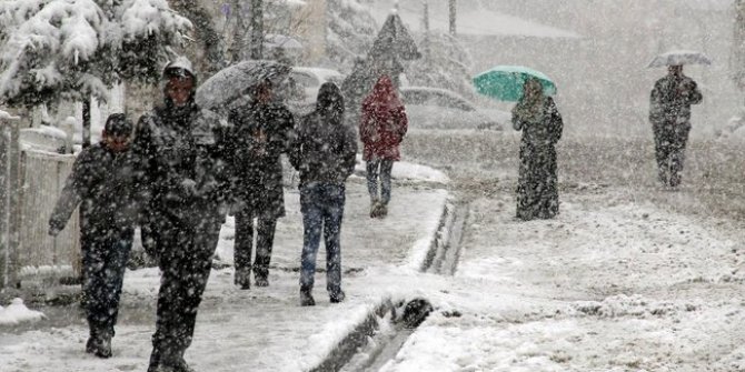 Konya için kuvvetli yağış uyarısı