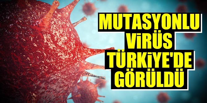 Mutasyonlu virüs Türkiye’de!