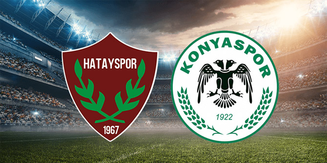 Hatayspor - Konyaspor | İLK 11'LER BELLİ OLDU