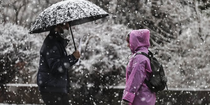 Meteorolojiden İç Anadolu ve Karadeniz bölgeleri için kar ve sağanak uyarısı