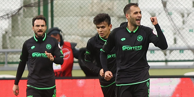 Konyaspor’da Anicic golle döndü