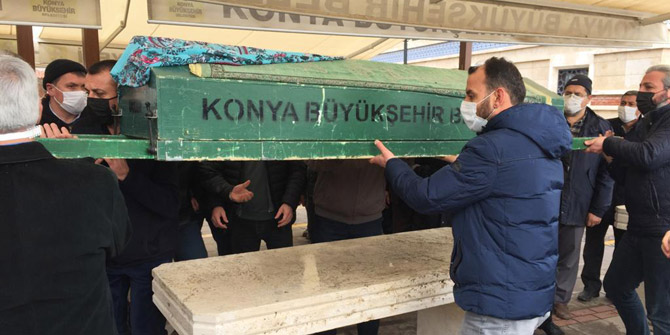 Konya'da 8 yıldır yoğun bakımda tedavi gördüğü hastanede ölen çocuk toprağa verildi
