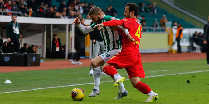 Konyaspor ile Göztepe arasında 11. randevu